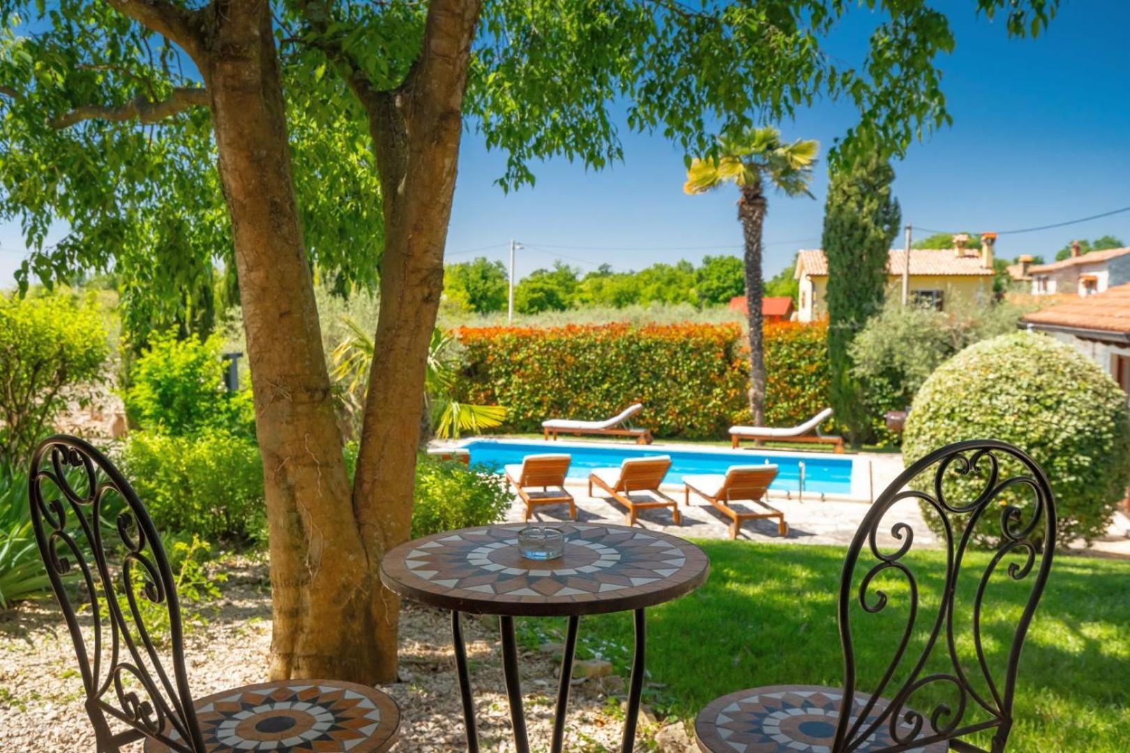 Rustic Villa Cehici With Pool In Sveti Lovrec Jehnici Екстериор снимка