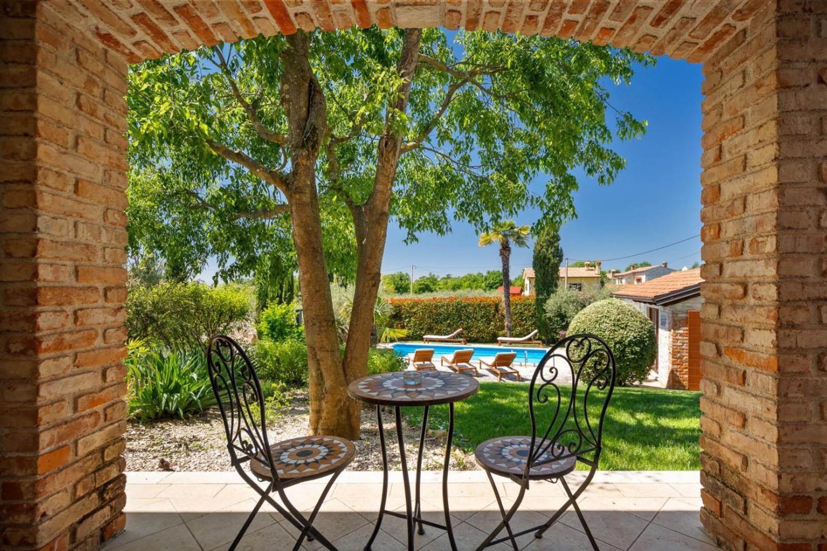 Rustic Villa Cehici With Pool In Sveti Lovrec Jehnici Екстериор снимка